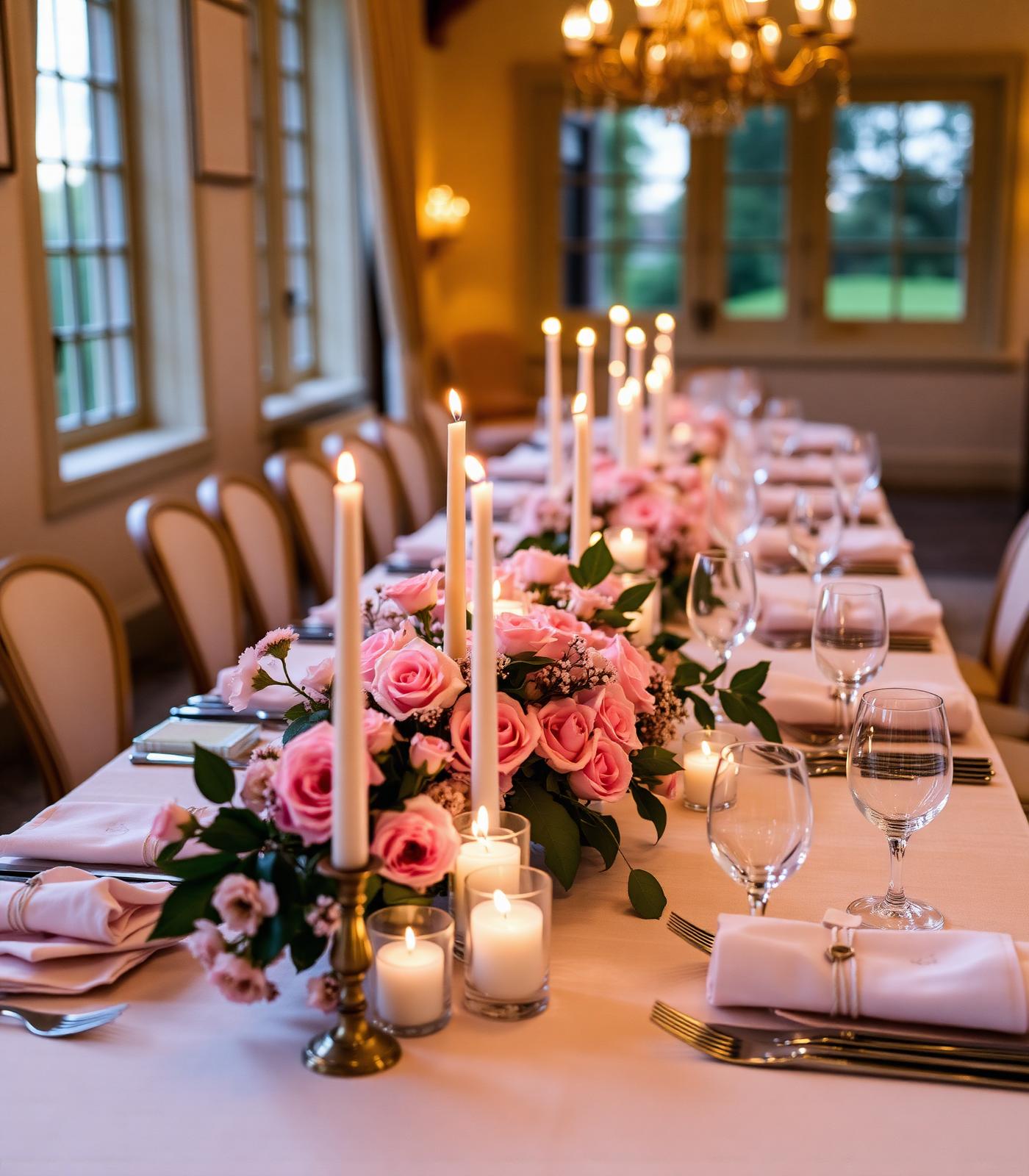 Private dinner at Elcot Park